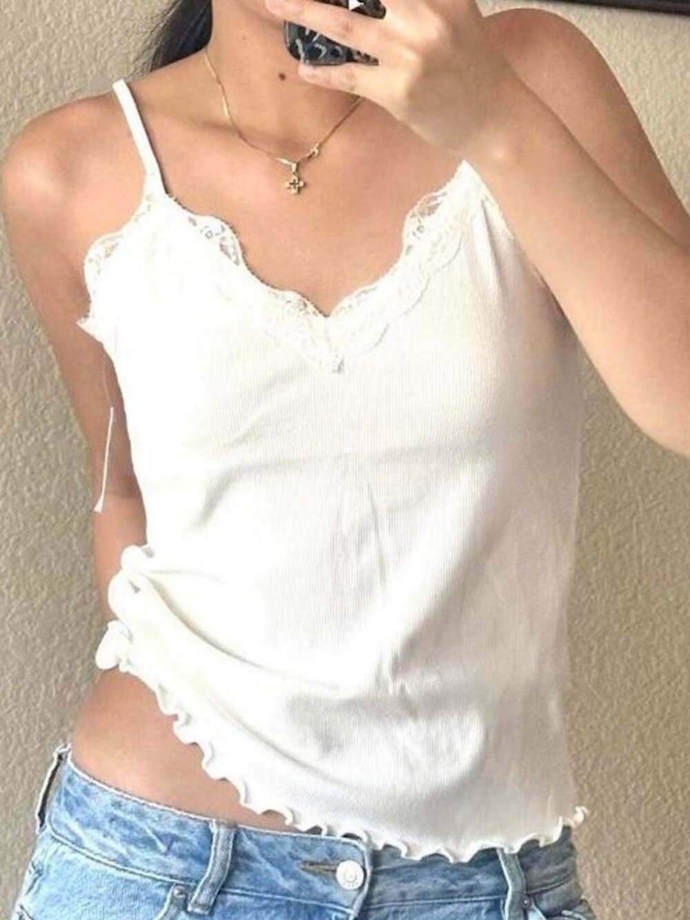 Old Navy Lace Tank Top